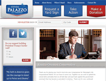 Tablet Screenshot of palazzoforcongress.com